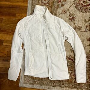 Lululemon White Jacket Size 8 Good Condition